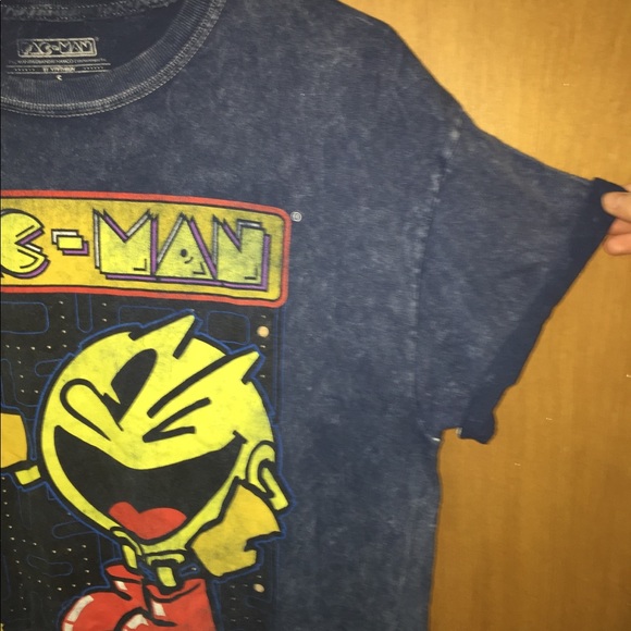 Distressed Pac-Man T-shirt - Picture 3 of 4